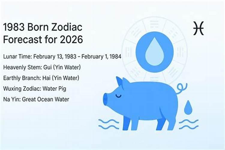 1983年出生在2026年运程