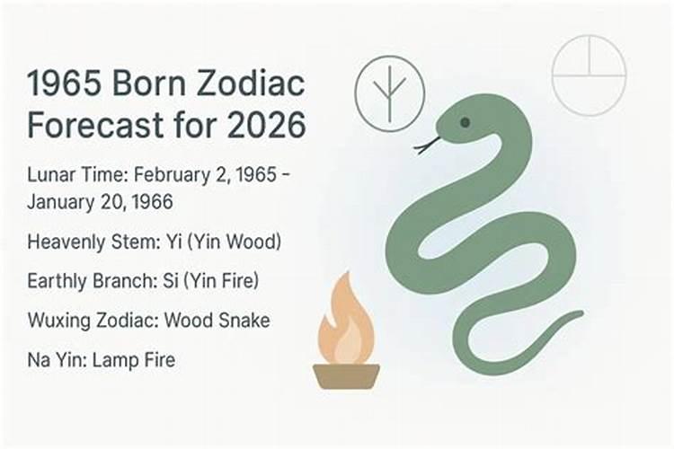 1965年出生的人在2026年运程