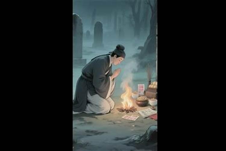 中元节为什么要先人烧纸？