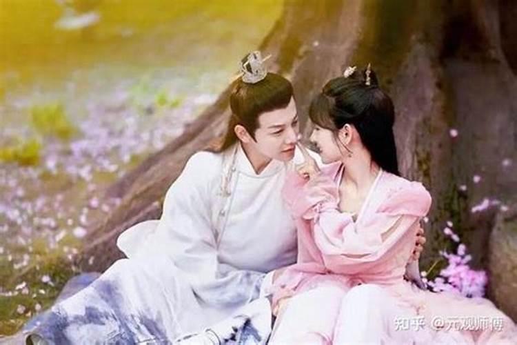 日月夹夫妻宫天府