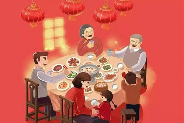 除夕碗筷摆几副？