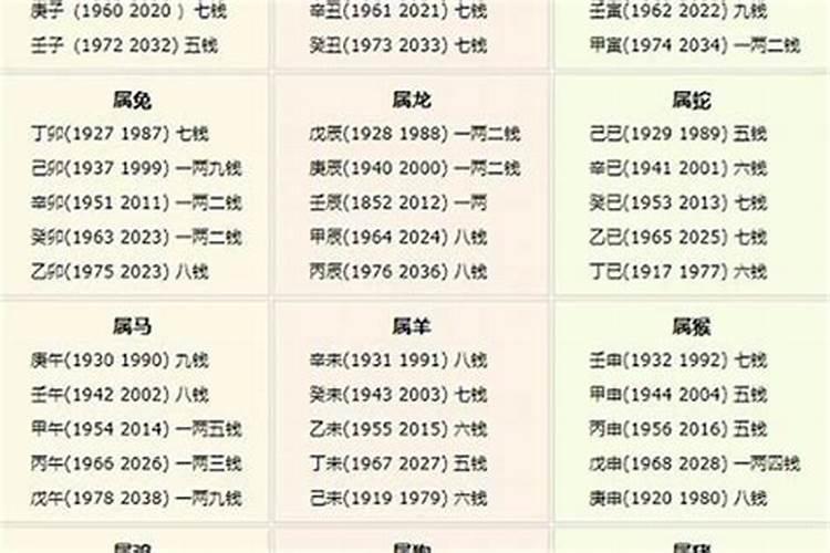 生辰八字看几两几钱？