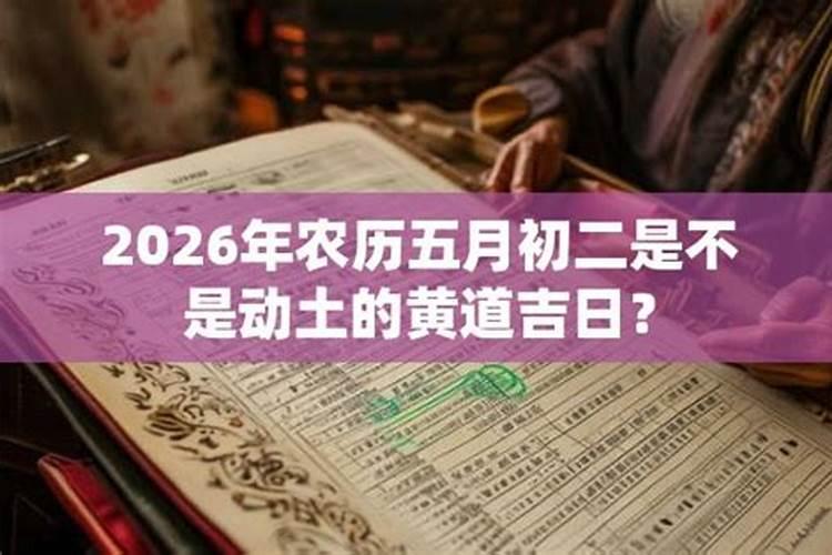 2026年农历五月出生的运程