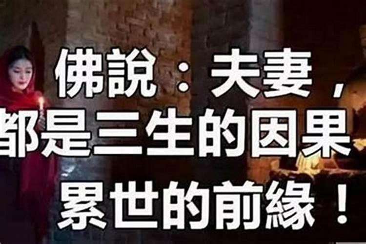 今世婚姻不顺前世因果