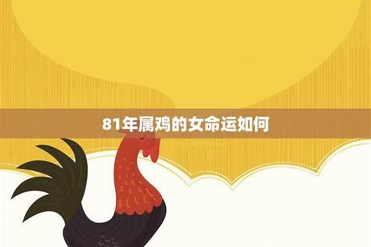 属鸡十月初一女命运