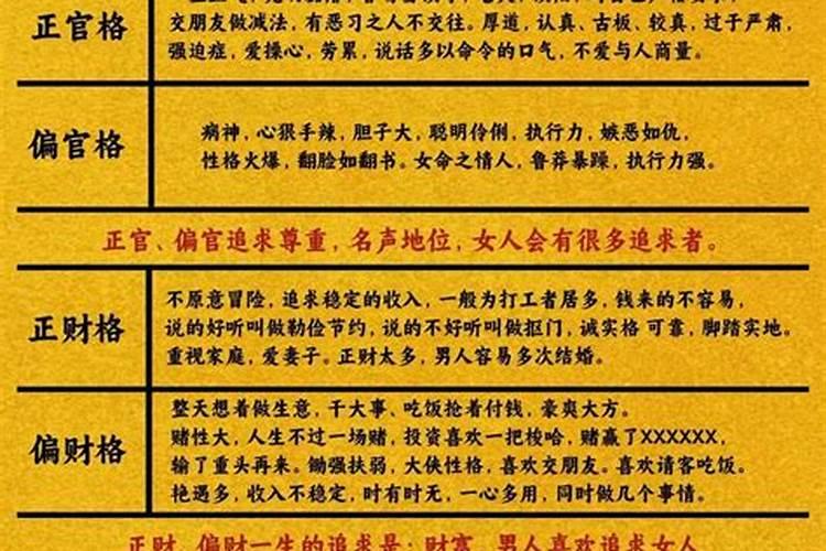 八字命理格局原则有哪些？