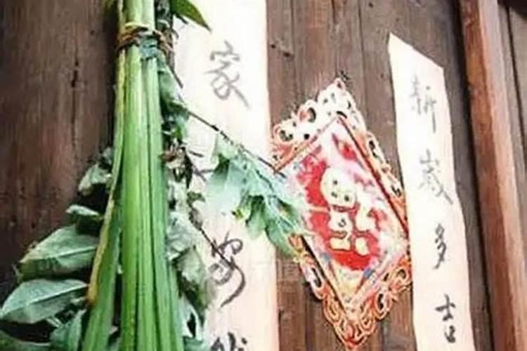 挂艾叶是端午节习俗吗？