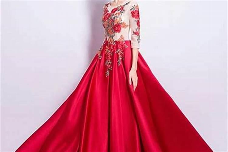 梦见穿红色的婚礼服结婚好不好？