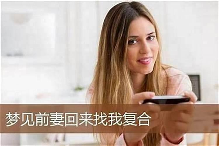 梦见前妻是什么情况啊？