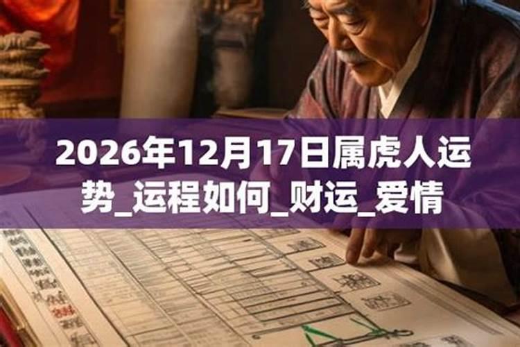 2026年12月的运程如何？