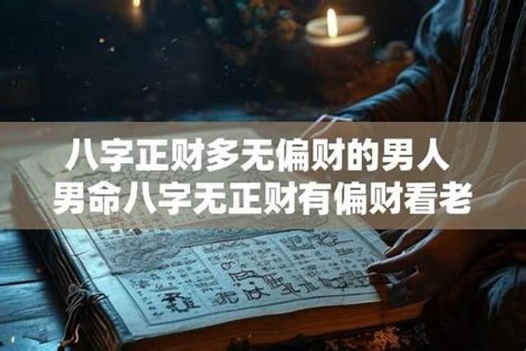 八字中没有正财只有偏财