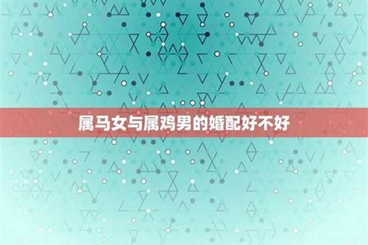 男的属马女的属鸡合婚吗？
