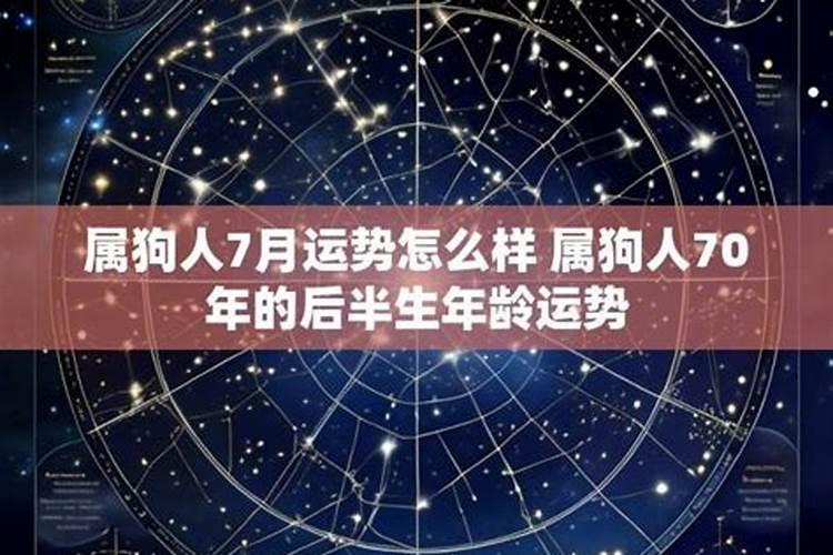 属狗人2026年7月运势怎么样？