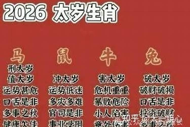 2026夫妻同犯太岁会怎样？