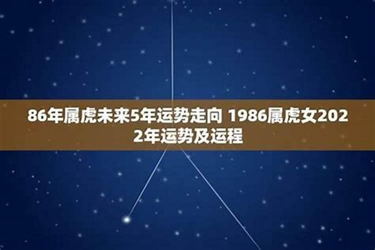 86年女2026年运程