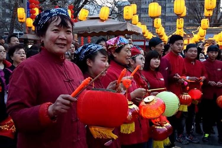 正月十五送花祭祖