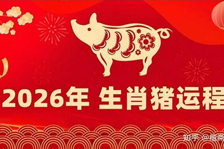 95年生肖猪的2026年运程