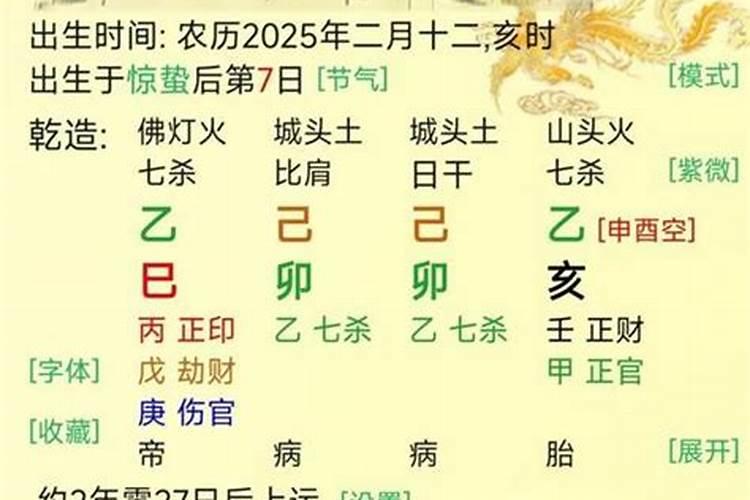 八字排盘日柱是什么意思？