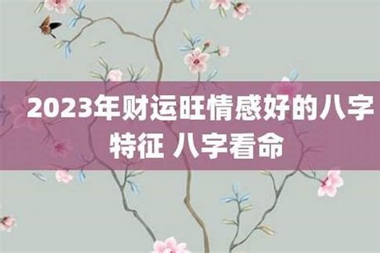 本命年财运好的八字特征