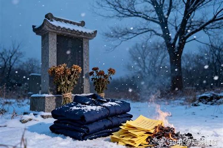 寒衣节网上如何祭祀？