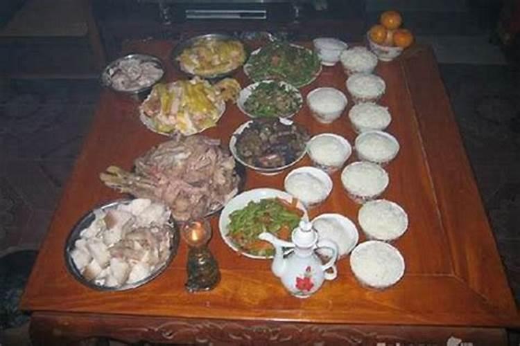 七月十五能请贡品吗？