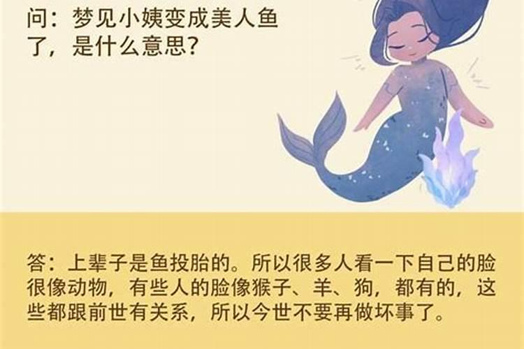 梦见美人鱼是什么预兆怀孕？