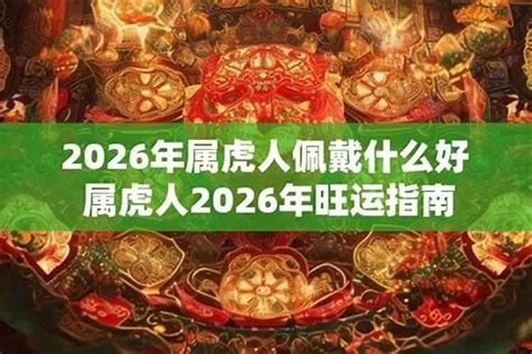 2026年是不是属虎的本命年？
