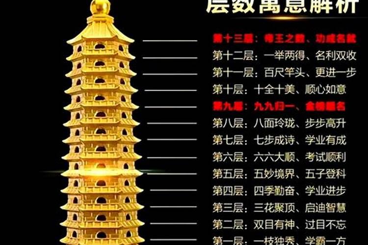 文昌塔层高有什么说道？