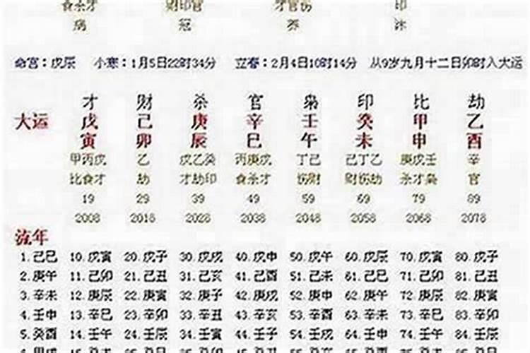 八字中什么是大运？