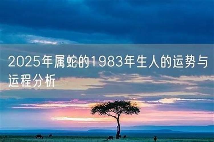 1983年生人在2026年的运势