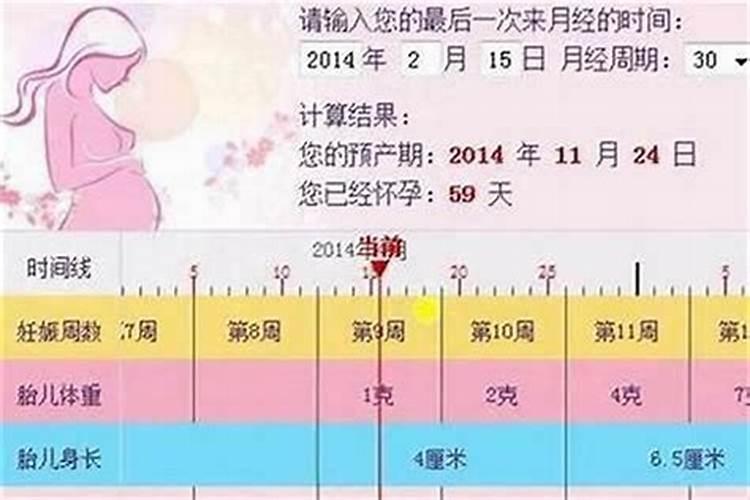 算命算什么时候怀孕？