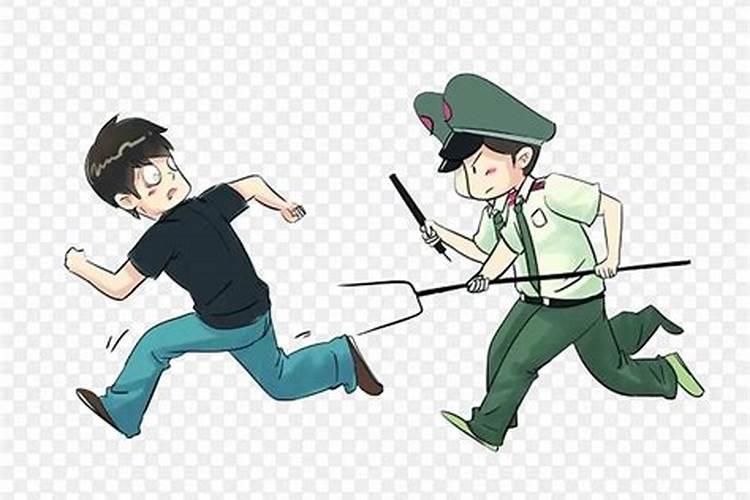 梦见跑路警察在追人