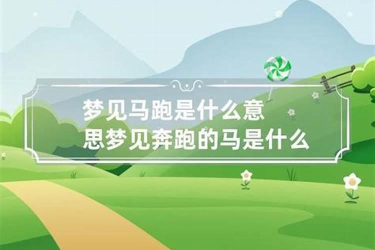 梦见马惊了在街上跑啥意思？