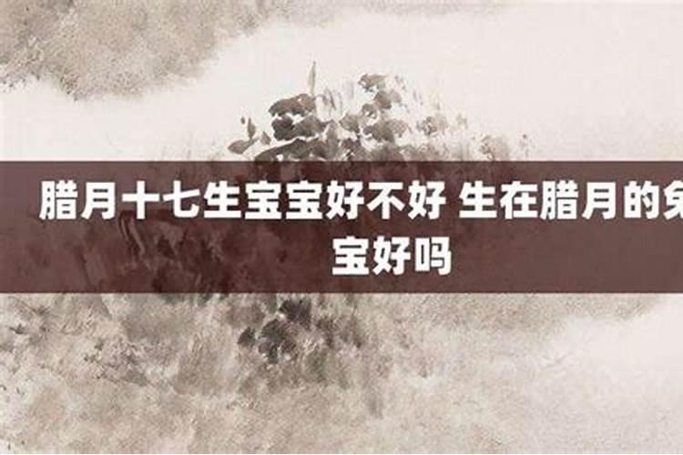 腊月生的宝宝命好吗？