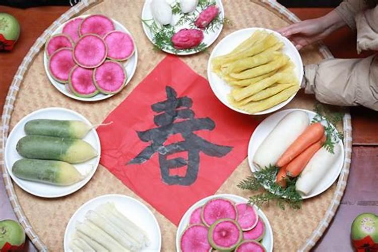 立春南北饮食习俗