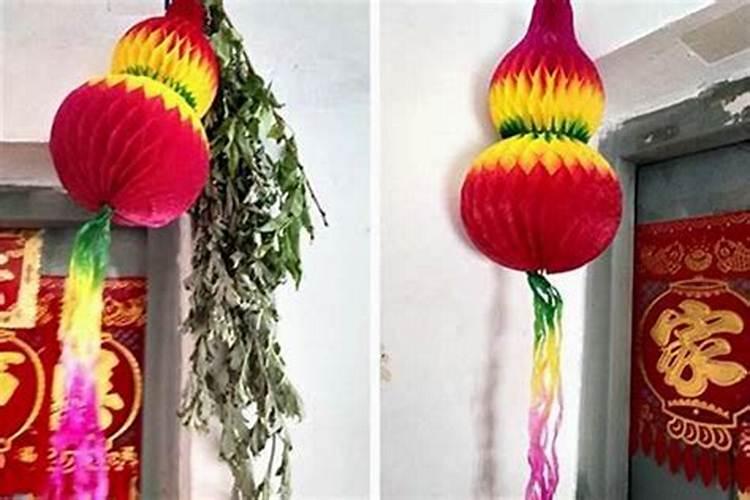 端午节挂葫芦挂哪里？