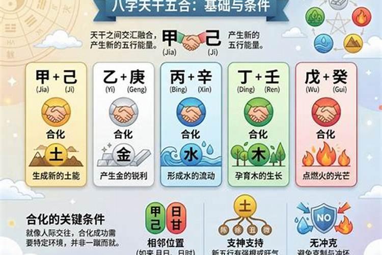 八字天干合怎么分析？
