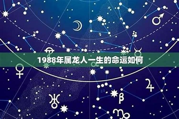 2027属龙人1988年运势如何？