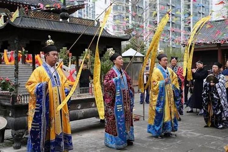 福建道士做法事现场