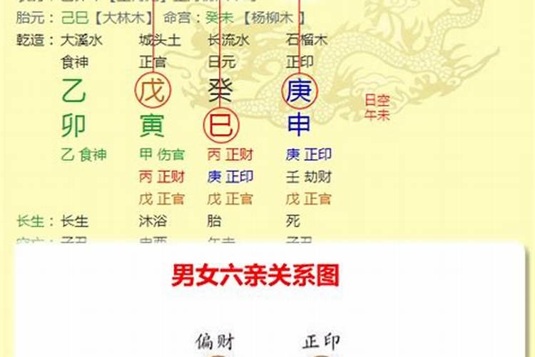 双飞八字排盘怎么看？