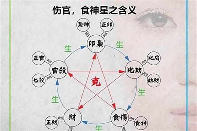 怎么知道八字里的伤官和食伤？