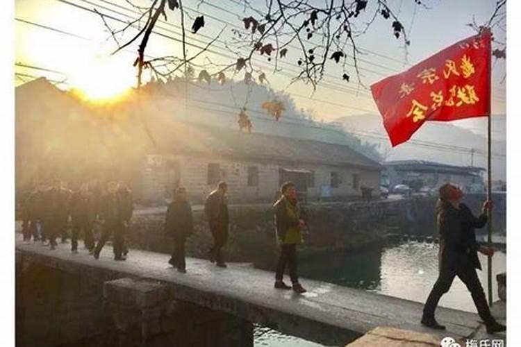 浙江金华冬至祭祖