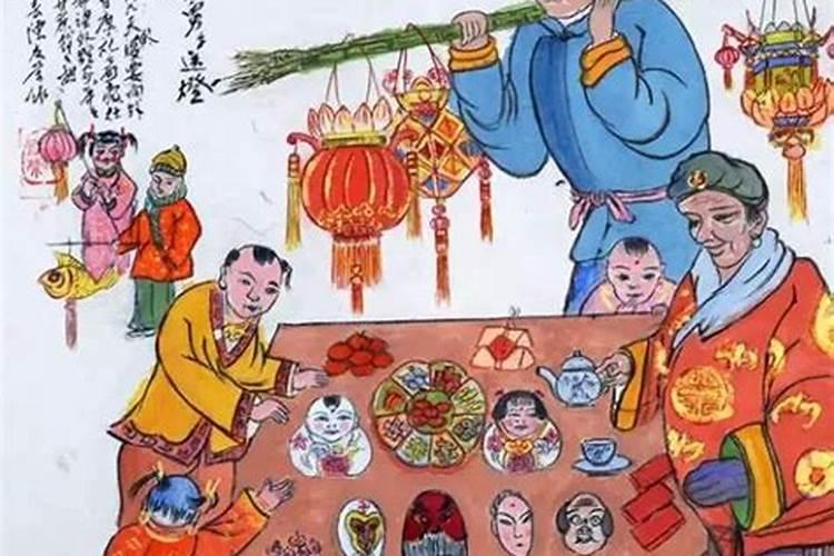 夏天正月十五的风俗