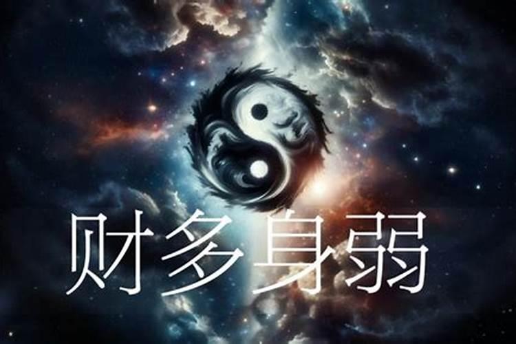 财多身弱。代表什么？