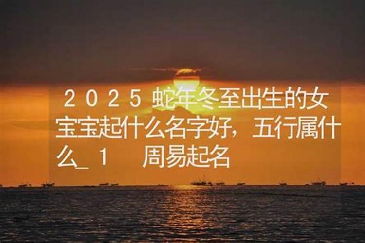 蛇年冬至出生的人