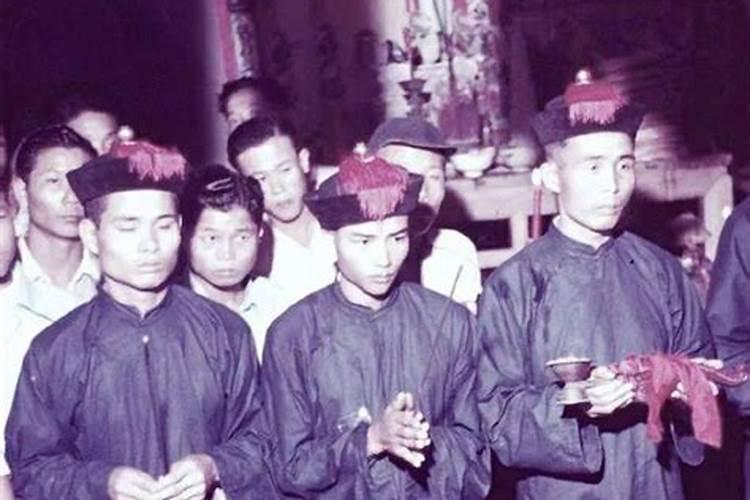 60年代道士做法事
