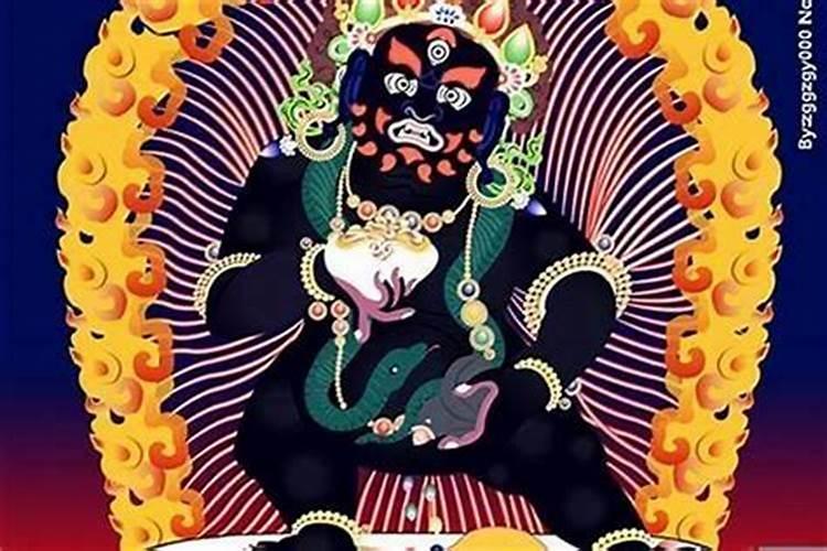 黑财神的意思