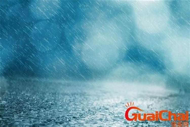 梦见洪水暴雨是什么梦？