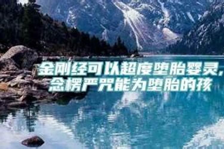 念地藏王经能超度婴灵吗？