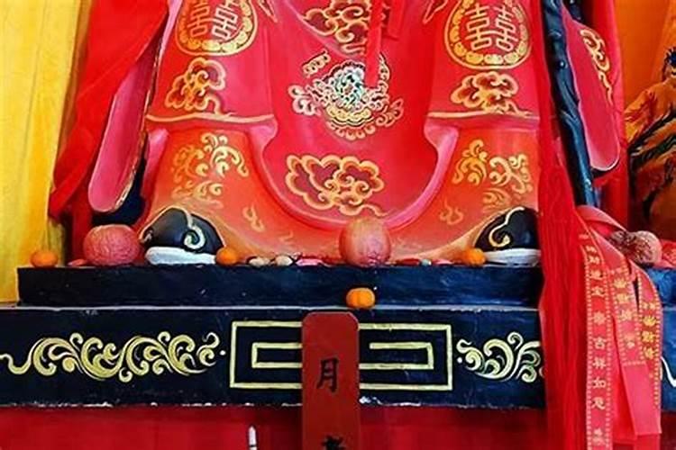 寺庙里做法事祈福